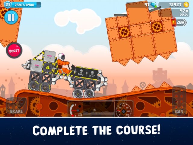 iOS 版 RoverCraft Space Racing