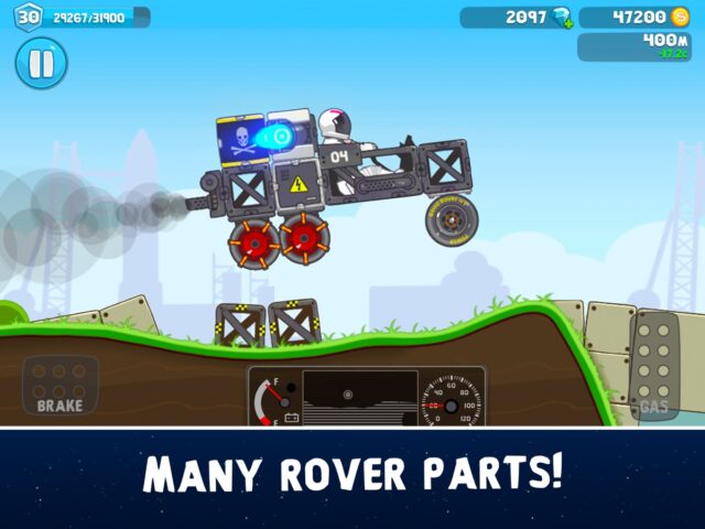 RoverCraft Space Racing untuk iOS