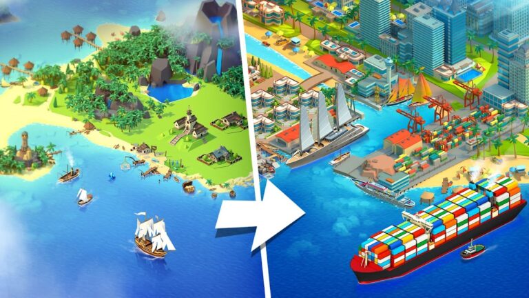 Sea Port: Manage Ship Tycoon untuk Android