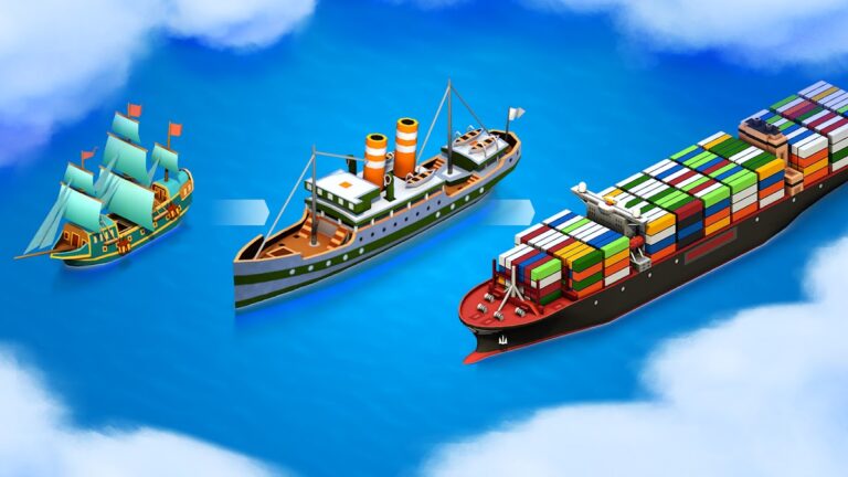 Sea Port: Manage Ship Tycoon per Android