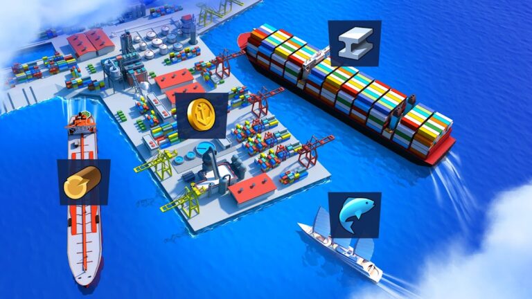 Android용 Sea Port: 선박왕 전략 게임