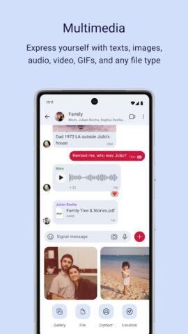 Android için Signal – Gizli Mesajlaşma