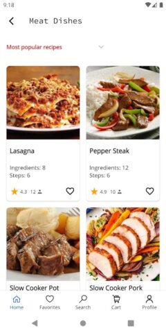 Slow Cooker Recipes für Android