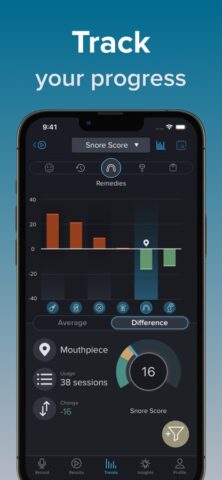SnoreLab: Schnarchen aufnehmen für iOS