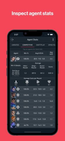 Spike Stats — Valorant Tracker для iOS