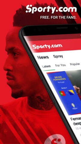 Sporty.com: Live Scores & News สำหรับ Android