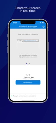 TeamViewer QuickSupport pour iOS