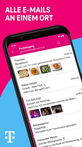 Android 用 Telekom Mail – E-Mail-Programm