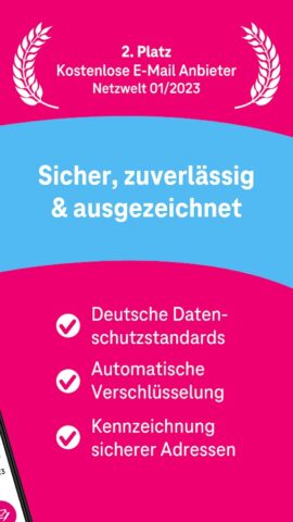 Telekom Mail — E-Mail-Programm для Android