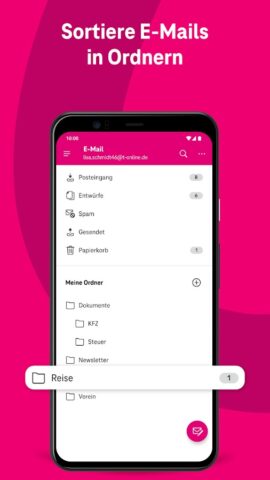 Android용 Telekom Mail – E-Mail-Programm