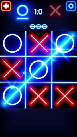 Tic Tac Toe Glow: 2 Players for Android