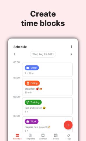 TimeTune – Schedule Planner for Android