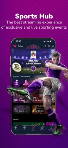 Toffee – TV, Sports and Drama for iOS