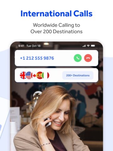 iOS 版 WePhone: 一機多號全球網絡電話，英美加電話號碼