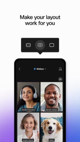 Webex Meetings لنظام Android
