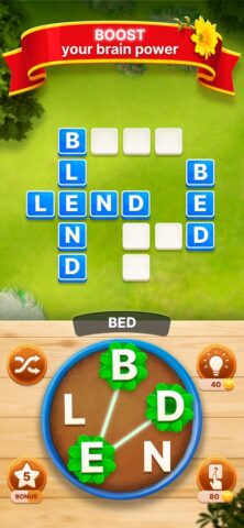 iOS 版 Word Garden : Crosswords