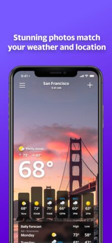 Yahoo Thời tiết cho iOS