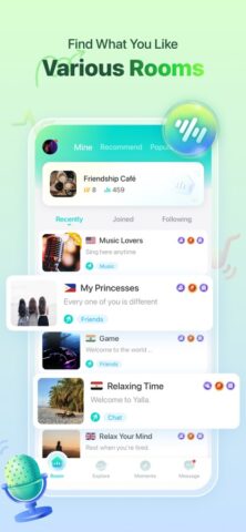 Yalla — Group Voice Chat Rooms для iOS
