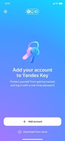 iOS 版 Yandex Key – your passwords