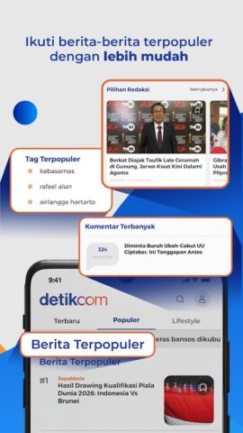 detikcom – Berita Terkini für Android