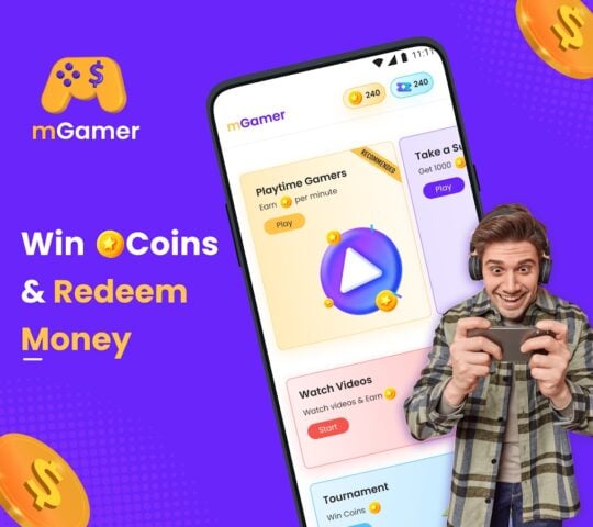 Android 版 mGamer – Earn Money, Gift Card