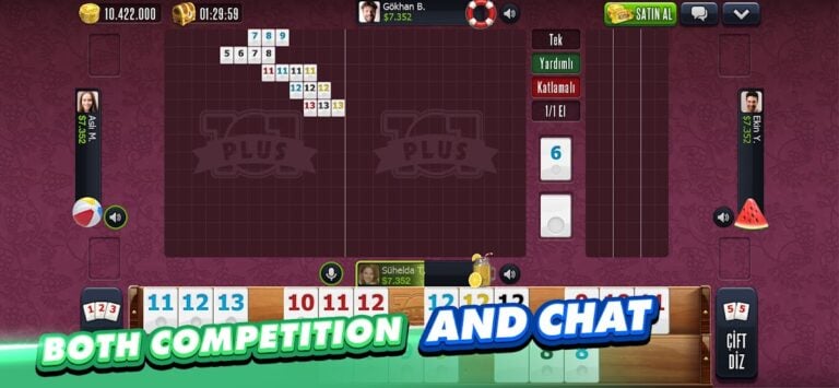 101 Okey Plus Rummy Board Game para Android