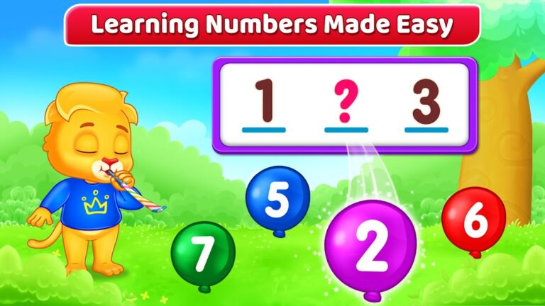 Android 版 学习 123 个数字：儿童游戏 2-5 岁