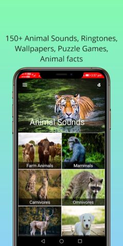 150 أصوات الحيوانات لنظام Android