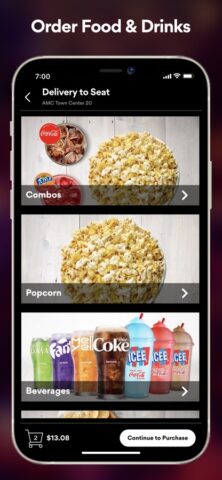 AMC Theatres: Movies & More สำหรับ iOS