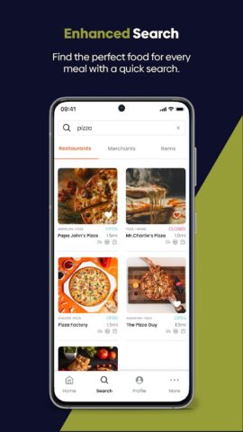 ASAP—Food Delivery & Carryout für Android