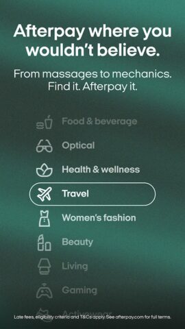 Android için Afterpay: Shop Smarter
