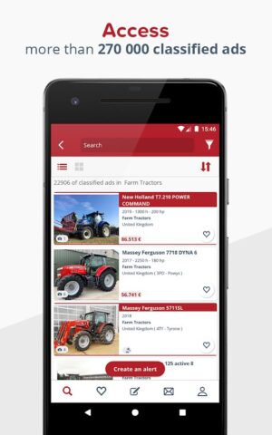 Android용 Agriaffaires matériel agricole