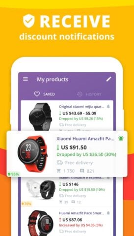Android 版 AiHelper: Sales and Parcels