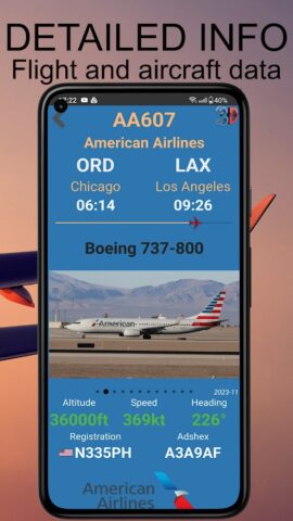 Android 版 Air Traffic – flight tracker