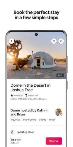 Airbnb für Android