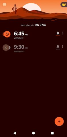 Android용 알람시계: 알람, 스톱워치, 타이머, 시계, 알림