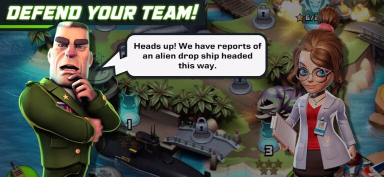 Alien Creeps TD für Android