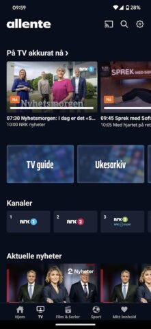 Allente для Android — скриншот 2