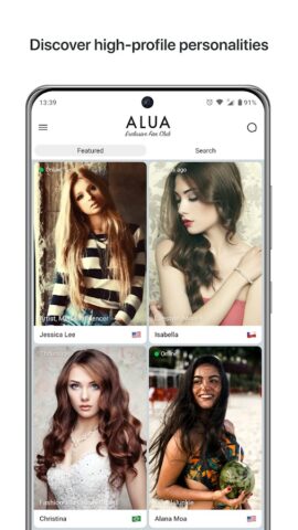 Android용 Alua Messenger
