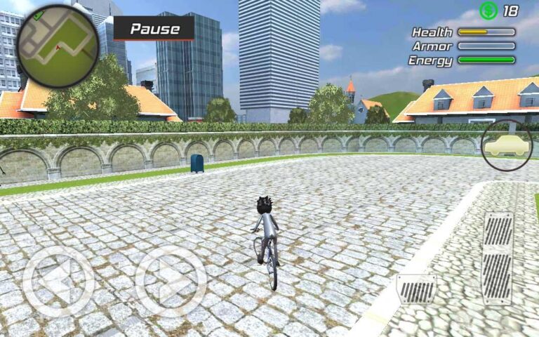 Amazing Crime Rope Stickman для Android — скриншот 4