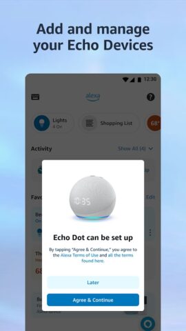 Amazon Alexa для Android — скриншот 2