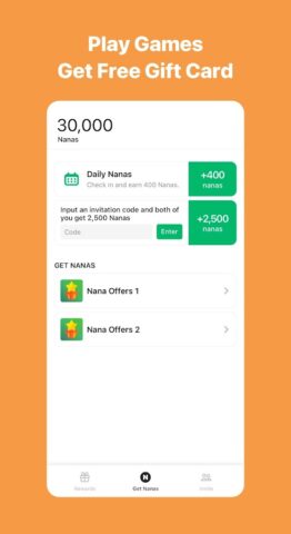 Android 用 AppNana: Gift Cards Rewards