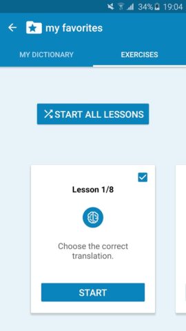 Русско-армянский словарь для Android — скриншот 3