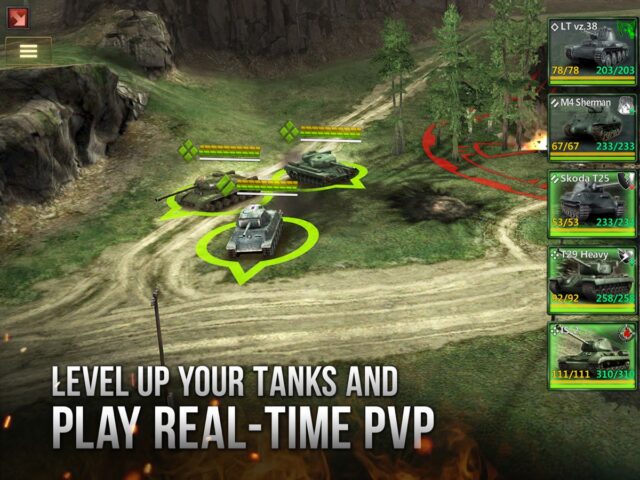 Armor Age: Tank Wars สำหรับ iOS