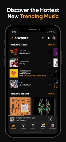 Audiomack – Stream New Music สำหรับ iOS