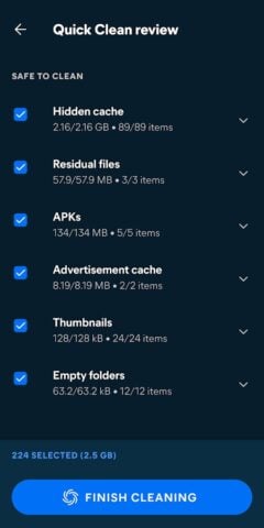 Avast Cleanup – أداة تنظيف لنظام Android