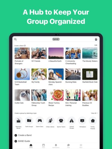 BAND – App for all groups لنظام iOS