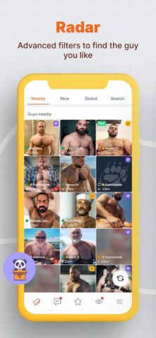 BEARWWW : Gay Chat dating site لنظام Android