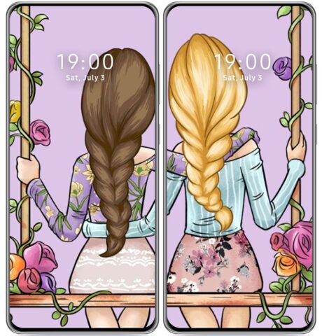 Android 版 BFF Best Friend Wallpaper