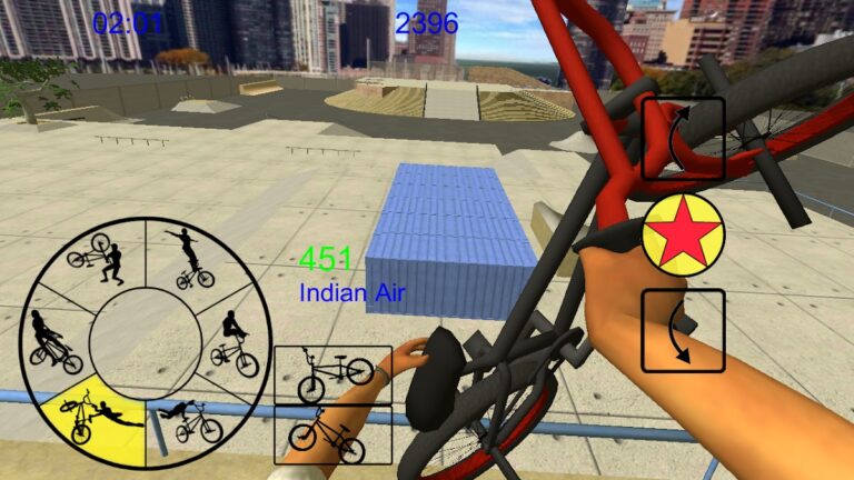 BMX Freestyle Extreme 3D для Android — скриншот 2
